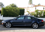 A side view of a 2010 Audi A6 3.0 TFSI