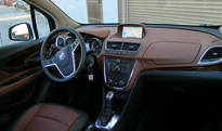 An interior view of the 2013 Buick Encore Premium An interior view of the 2013 Buick Encore Premium