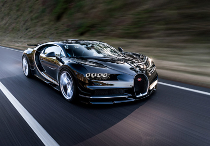 The Bugatti Chiron, one of GAYOT's Top 10 Fastest Cars Worldwide