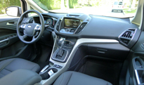 An interior view of the 2013 Ford C-Max Energi