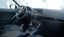 An interior view of the 2013 Mazda CX-5 Sport An interior view of the 2013 Mazda CX-5 Sport