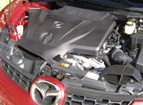 Mazda CX-7 turbocharged four-cylinder engine