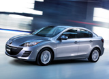 A side view of a 2010 Mazda 3 i SV A side view of a 2010 Mazda 3 i SV