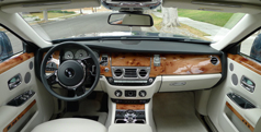 The interior of the 2011 Rolls Royce Ghost The interior of the 2011 Rolls Royce Ghost