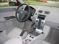 The cockpit of the 2006 Volvo V50