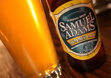 Samuel Adams Summer Ale, one of GAYOT's Top 10 Summer Beers