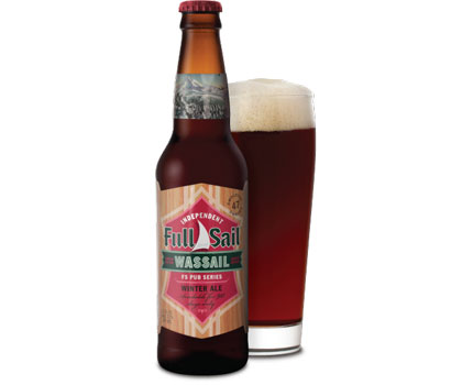 Smooth caramel and dark chocolate notes make Full Sail Brewing Company's Wassail Winter Ale a seasonal standout