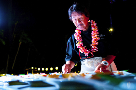 Go on a culinary adventure in a tropical paradise at the Hawaii Food and Wine Festival!