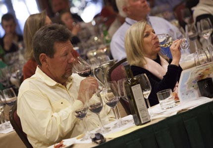 Wine tasting at Taste of Vail Wine tasting at Taste of Vail
