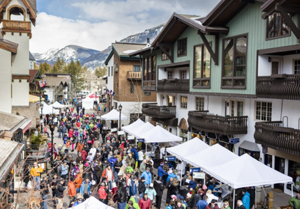 Taste food and wine from more than 30 local chefs and wineries in an enchanting atmosphere at the Taste of Vail in Colorado Taste food and wine from more than 30 local chefs and wineries in an enchanting atmosphere at the Taste of Vail in Colorado