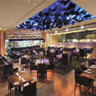 The interior of Michael Mina's American Fish restaurant in Las Vegas, Nevada