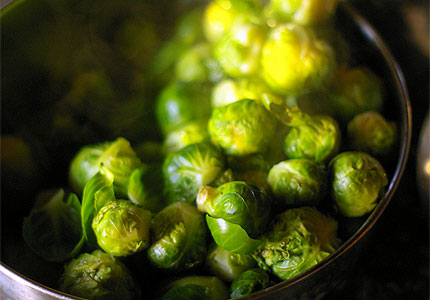 One cup of Brussels sprouts contains four grams of dietary fiber (image by Flickr user Dan Iggers) One cup of Brussels sprouts contains four grams of dietary fiber (image by Flickr user Dan Iggers)