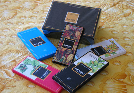 Organic Amedei chocolate is made from the finest Venezuelan Criollo beans Organic Amedei chocolate is made from the finest Venezuelan Criollo beans