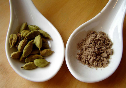 Cardamom works equally well in pungent or sweet dishes (image by Flickr user Michael Newman) Cardamom works equally well in pungent or sweet dishes (image by Flickr user Michael Newman)