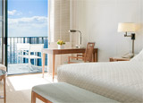 A guest room at The Halekulani Hotel A guest room at The Halekulani Hotel
