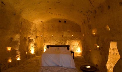 A room at Le Grotte Della Civita in Italy