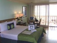 A bedroom at The Fairmont Acapulco Princess