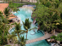 A pool at The Fairmont Acapulco Princess