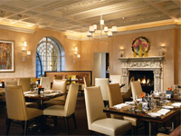 The dining room at The Mansion Restaurant at Rosewood Mansion on Turtle Creek, one of our Top 10 U.S. Hotel Restaurants