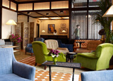 The lobby at The Greenwich Hotel, one of our Top 10 New Hotels in the U.S.