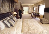 A suite at the Hotel Okura Amsterdam A suite at the Hotel Okura Amsterdam