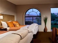 A deluxe room at the Red Mountain Resort in Ivins, Utah A deluxe room at the Red Mountain Resort in Ivins, Utah