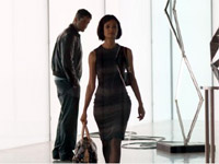 Gerard Butler and Thandie Newton in Rocknrolla