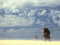 A film still from Where the Wild Things Are