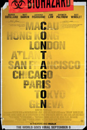 Contagion movie poster Contagion movie poster