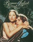 Olivia Hussey and Leonard Whiting in "Romeo & Juliet"