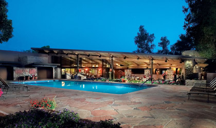 Poolside cafe at Canyon Ranch Poolside cafe at Canyon Ranch