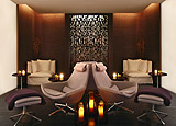 The Space-age Serenity Lounge at LeSpa