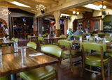The dining room of The Malibu Inn, which recently re-opened