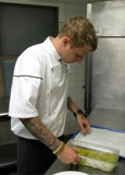 Chef Michael Voltaggio, owner of ink.sack