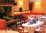 The dining room of Ciano in New York
