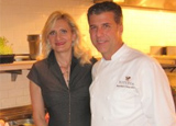 Chef Michael Chiarello with Sophie Gayot