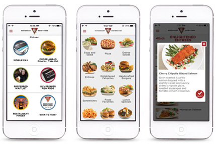 BJ’s Restaurant & Brewhouse has launched a mobile app