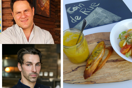 Chef David Féau has partnered with Adam Fleischman on pop-up Coin de Rue