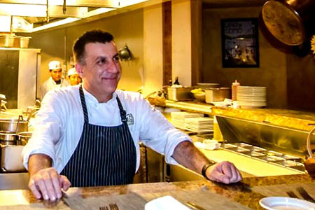 Daniele Turchetti has taken over as executive chef at Locanda del Lago