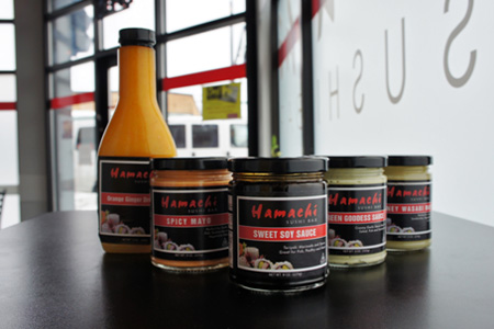 Two New Sauces from Hamachi Sushi Bar