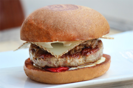 The José Andrés Burger at Umami Burger