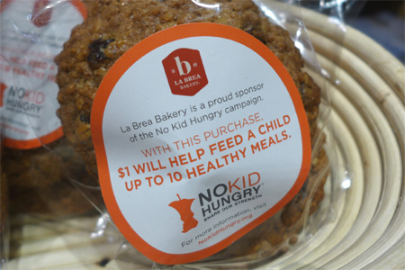La Brea Bakery Café oatmeal-raisin cookies help raise money for Share Our Strength’s No Kid Hungry