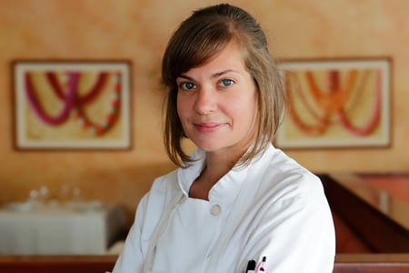 Elizabeth Dippong is the pastry chef at Chef Mavro