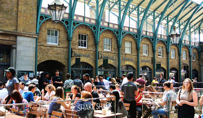 Shake Shack has opened in the Covent Garden Market