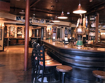 The bar at Ye Olde Union Oyster House in Boston