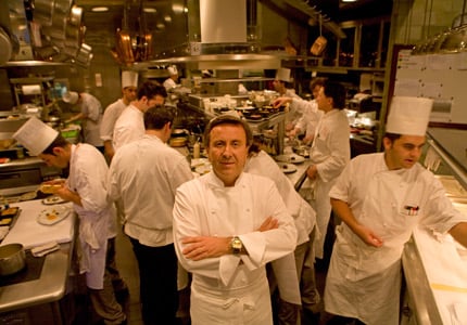 Boulud in the kitchen