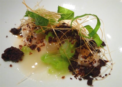 Avant-garde cuisine at wd-50, which closed at the end of November