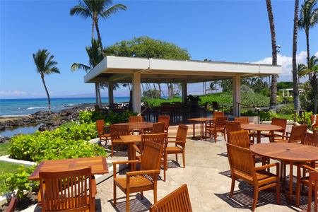 The open-air deck at CanoeHouse at the Mauna Lani Bay Hotel & Bungalows makes it one of the Best Outdoor Dining Restaurants in Hawaii The open-air deck at CanoeHouse at the Mauna Lani Bay Hotel & Bungalows makes it one of the Best Outdoor Dining Restaurants in Hawaii