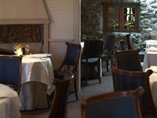 A dining area at The French Laundry