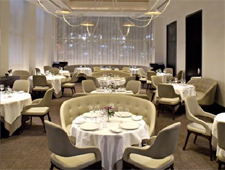 A dining room at Jean Georges in New York